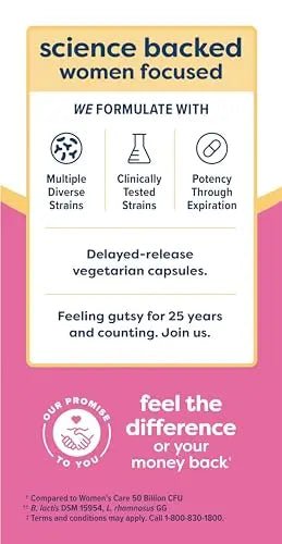 Renew Life Women's Probiotic Capsules, Supports pH Balance for Women, Vaginal - TrustMedUSA