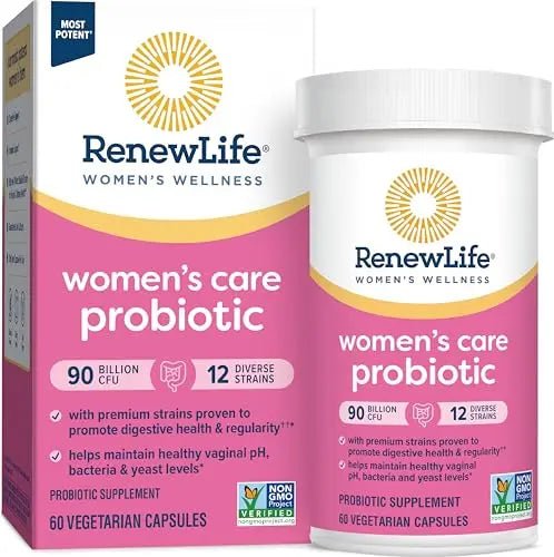 Renew Life Women's Probiotic Capsules, Supports pH Balance for Women, Vaginal - TrustMedUSA