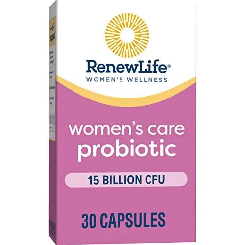 Renew Life Women's Probiotic Capsules, Supports pH Balance for Women, Vaginal, Urinary - TrustMedUSA