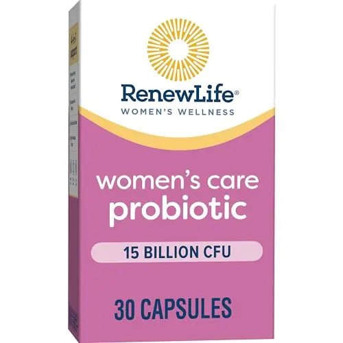 Renew Life Women's Probiotic Capsules, Supports pH Balance for Women, Vaginal, Urinary - TrustMedUSA