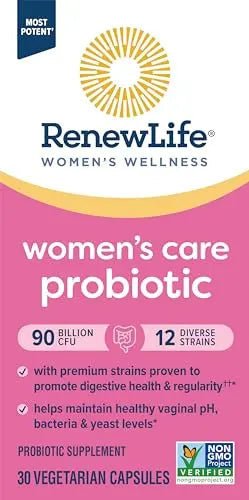 Renew Life Women's Probiotic Capsules, Supports Vaginal, Urinary, Digestive and Immune - TrustMedUSA