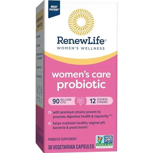 Renew Life Women's Probiotic Capsules, Supports Vaginal, Urinary, Digestive and Immune - TrustMedUSA