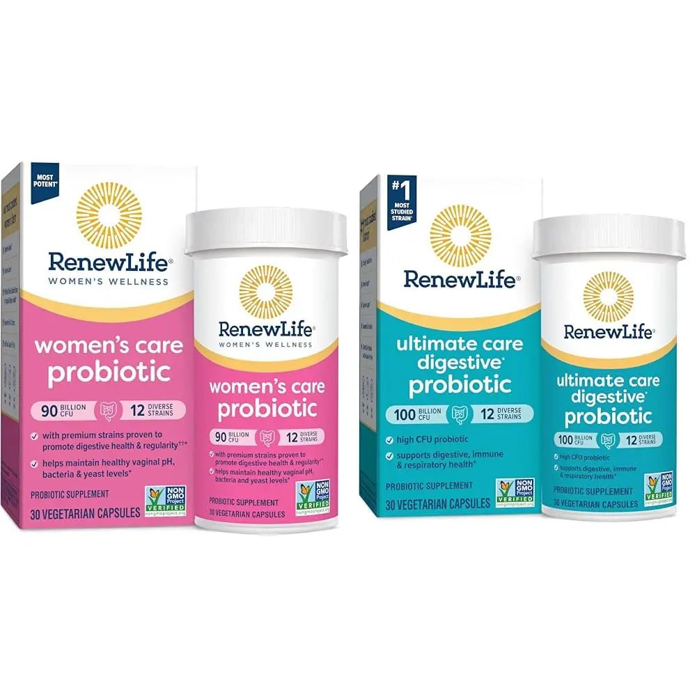 Renew Life Women's Probiotic Capsules, Supports Vaginal, Urinary, Digestive & Ultimate - TrustMedUSA