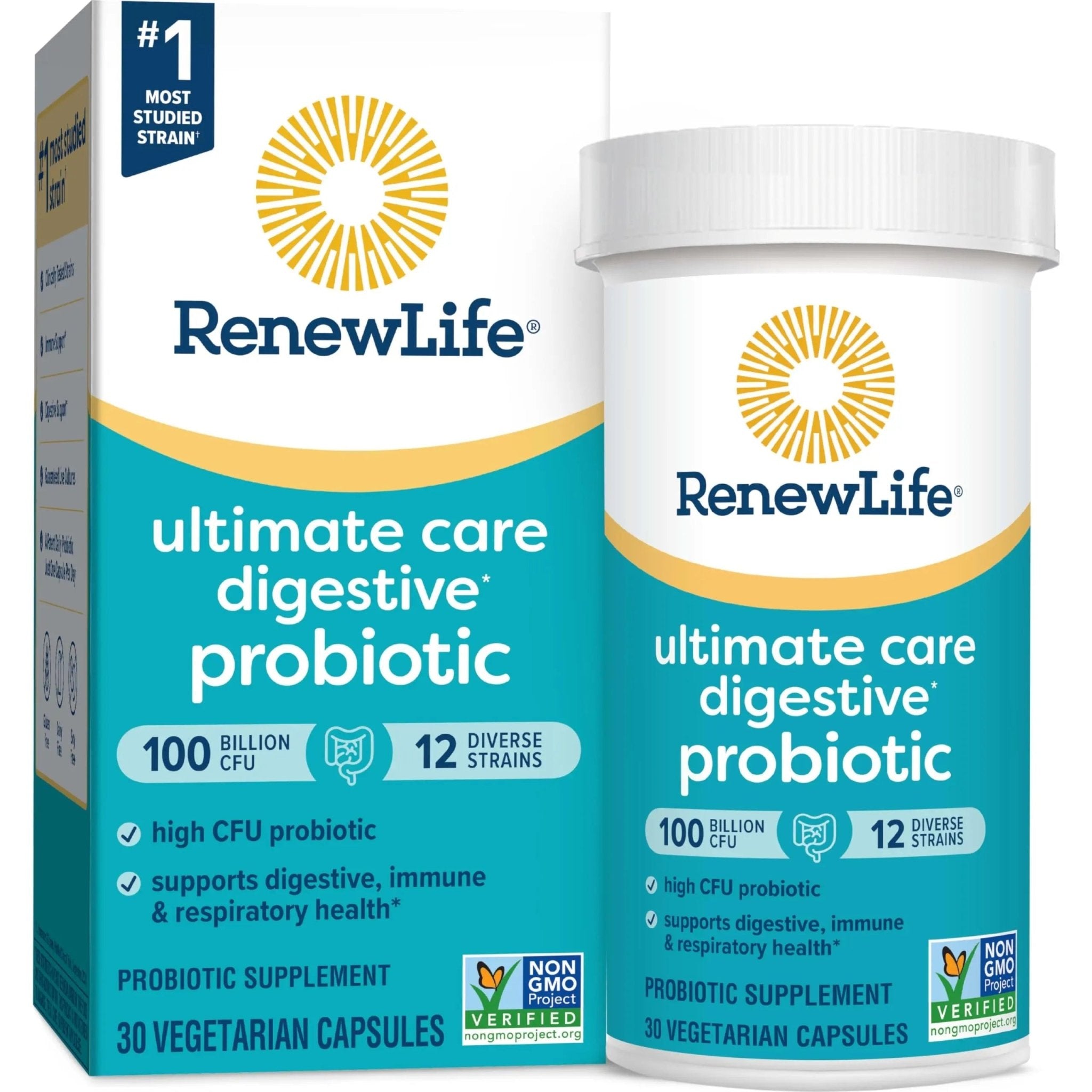 Renew Life Women's Probiotic Capsules, Supports Vaginal, Urinary, Digestive & Ultimate - TrustMedUSA