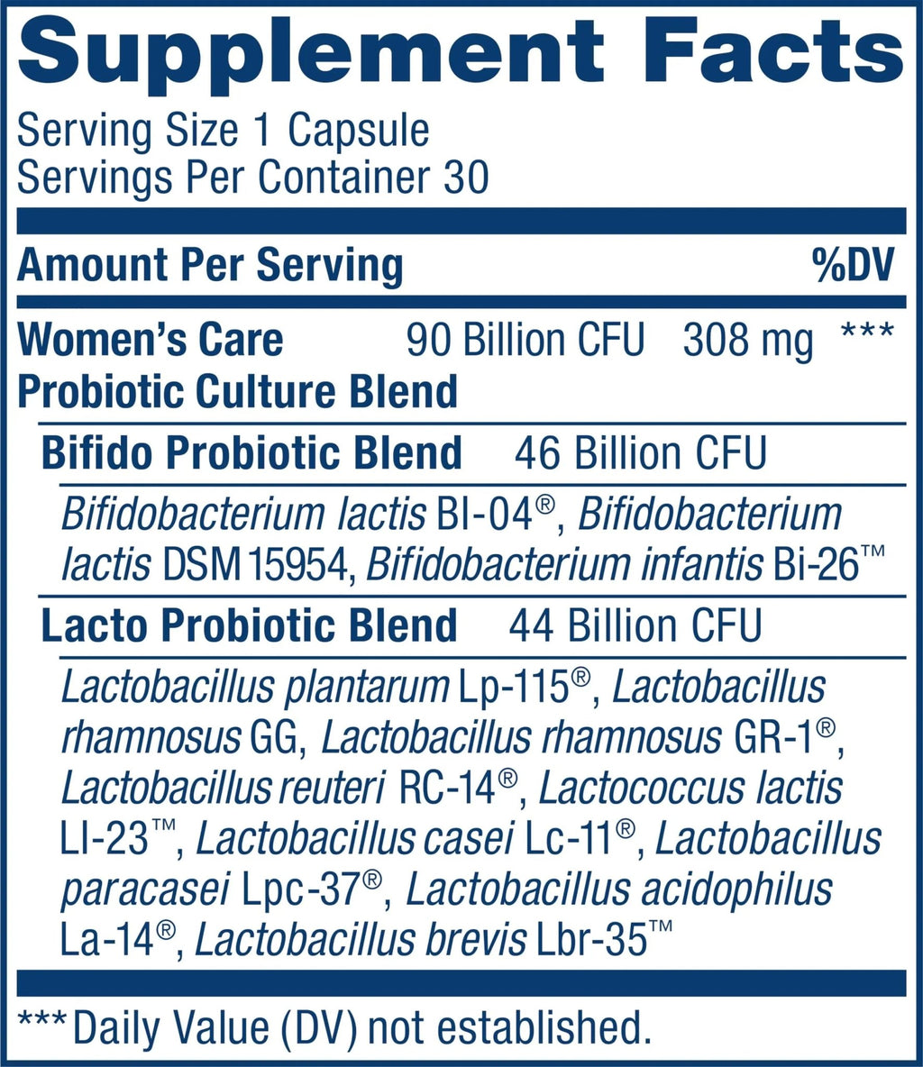 Renew Life Women's Probiotic Capsules, Supports Vaginal, Urinary, Digestive & Ultimate - TrustMedUSA