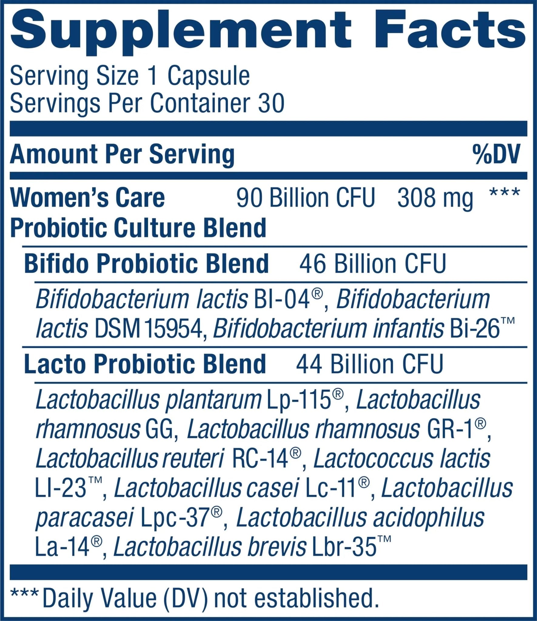 Renew Life Women's Probiotic Capsules, Supports Vaginal, Urinary, Digestive & Ultimate - TrustMedUSA