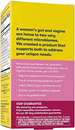 Renew Life Women’s Probiotic - Ultimate Flora Probiotic Women's Care, Shelf Stable - TrustMedUSA