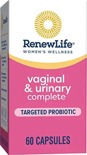 Renew Life Women's Wellness Vaginal and Urinary Probiotic and Cranberry Supplement - TrustMedUSA