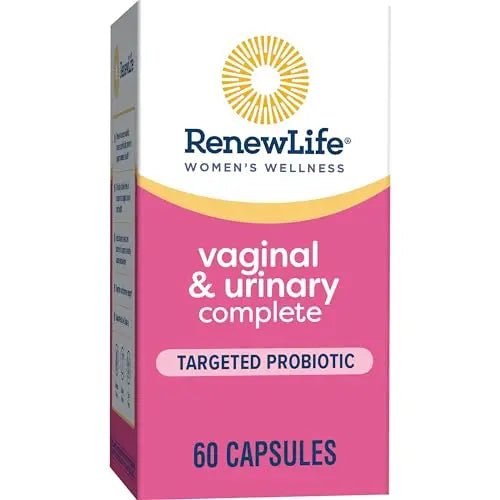 Renew Life Women's Wellness Vaginal and Urinary Probiotic and Cranberry Supplement - TrustMedUSA