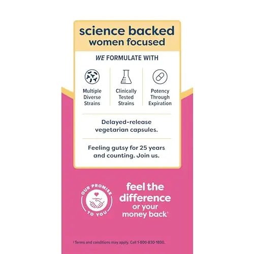 Renew Life Women's Wellness Vaginal and Urinary Probiotic and Cranberry Supplement - TrustMedUSA