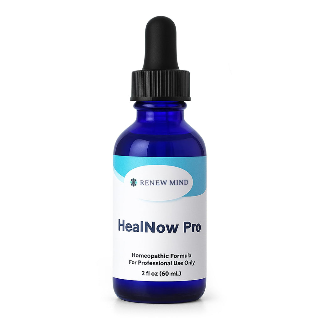 RENEW MIND HealNow Pro Homeopathic Support for Joint Pain, Muscle Aches, Arthritis Pain, and Muscle or Joint Stiffness Professional Grade Formula Promotes Comfort, Mobility & Energy - 2 fl oz - TrustMedUSA