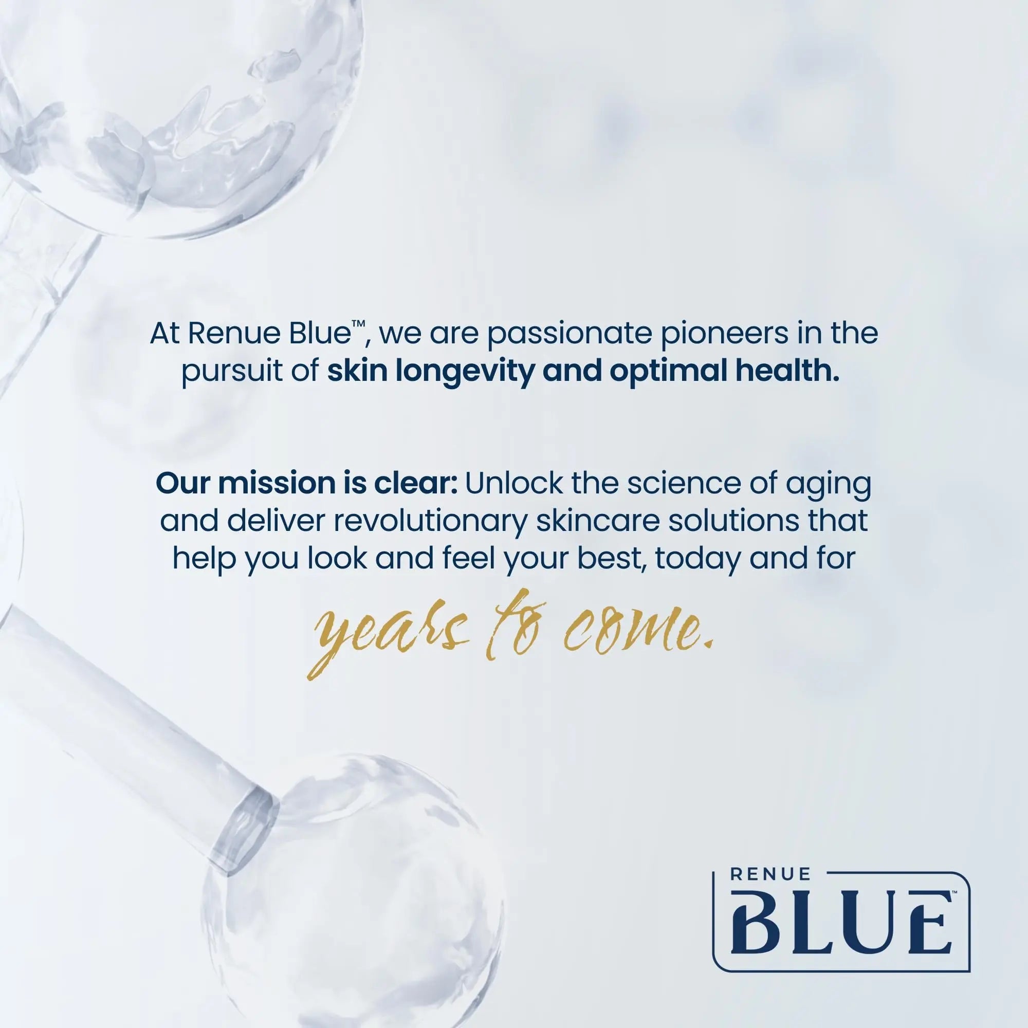Renue Blue Methylene Blue Face Cream - Liposomal NAD+ Complex and Nutrients for Skin Rejuvenation, Deep Hydration, and Anti-Aging Support - TrustMedUSA