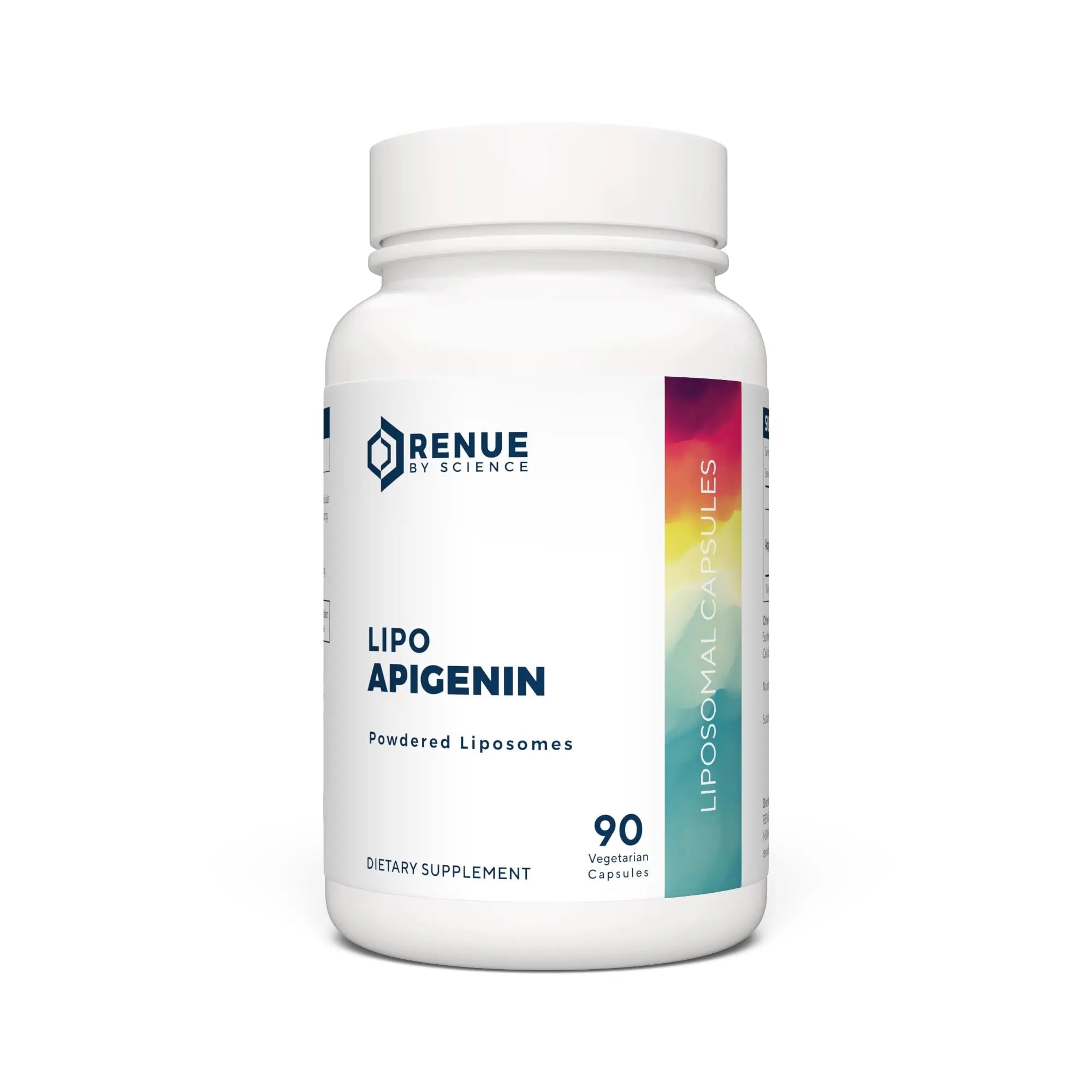 Renue By Science Apigenin | High Strength Liposomal Apigenin Supplement | 90 Apagenine Capsules - 75mg Apigenin per Serving | Non-GMO & Allergen Free | Made in The USA Third-Party Tested - TrustMedUSA