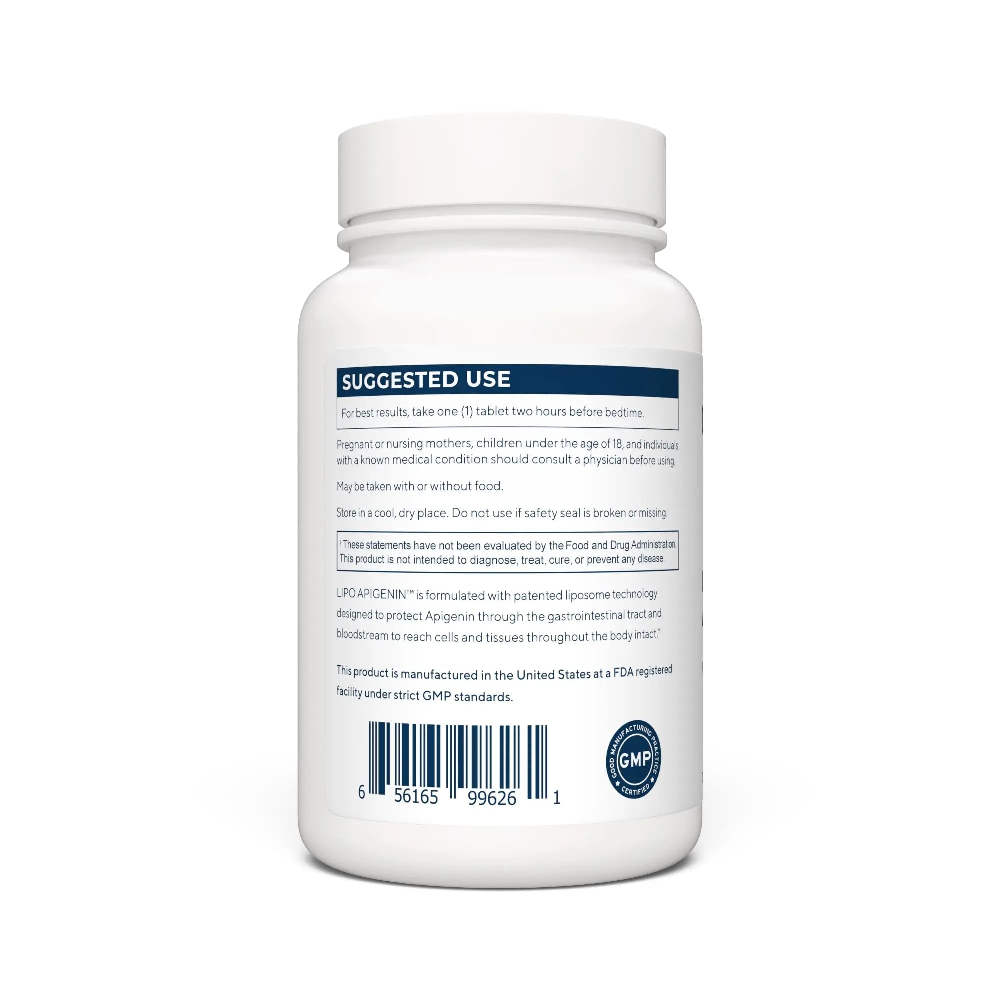 Renue By Science Apigenin | High Strength Liposomal Apigenin Supplement | 90 Apagenine Capsules - 75mg Apigenin per Serving | Non-GMO & Allergen Free | Made in The USA Third-Party Tested - TrustMedUSA