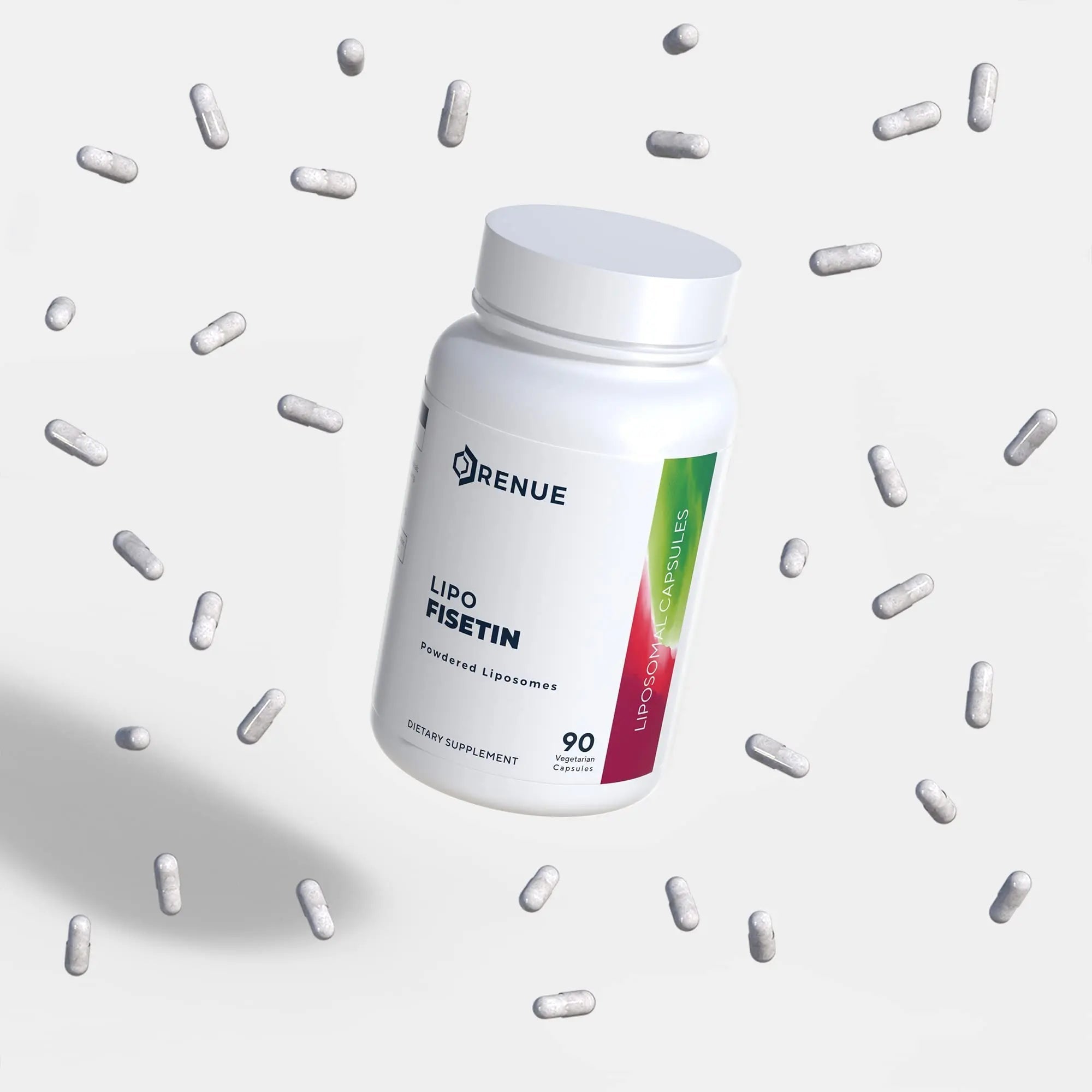 Renue By Science Fisetin | 90 Liposomal Fisetin Supplements - 150mg Fisetin per Serving | Senolytic Supplements | Bioavailable Formula for Increased Absorption | Non-GMO & Made in The USA - TrustMedUSA