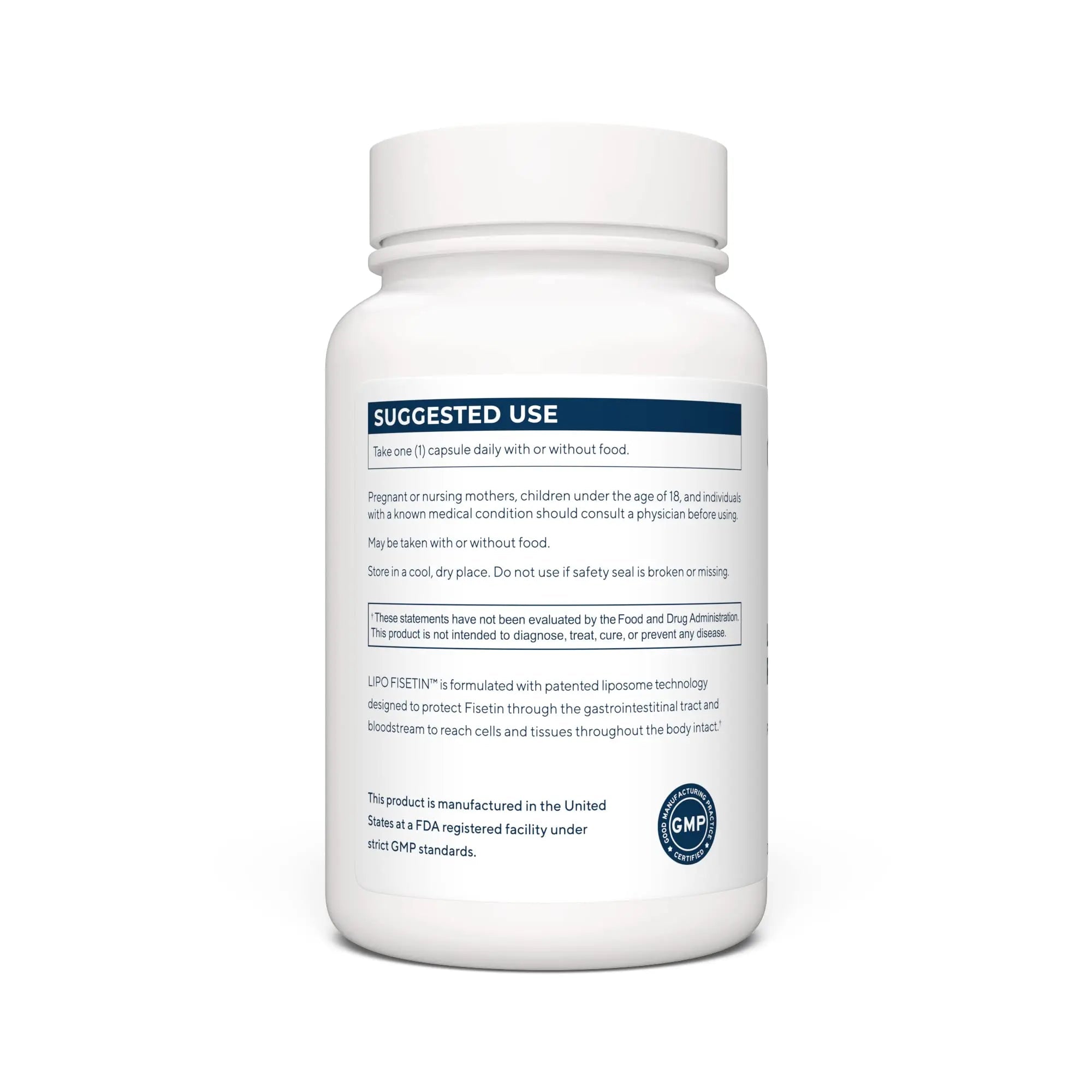 Renue By Science Fisetin | 90 Liposomal Fisetin Supplements - 150mg Fisetin per Serving | Senolytic Supplements | Bioavailable Formula for Increased Absorption | Non-GMO & Made in The USA - TrustMedUSA