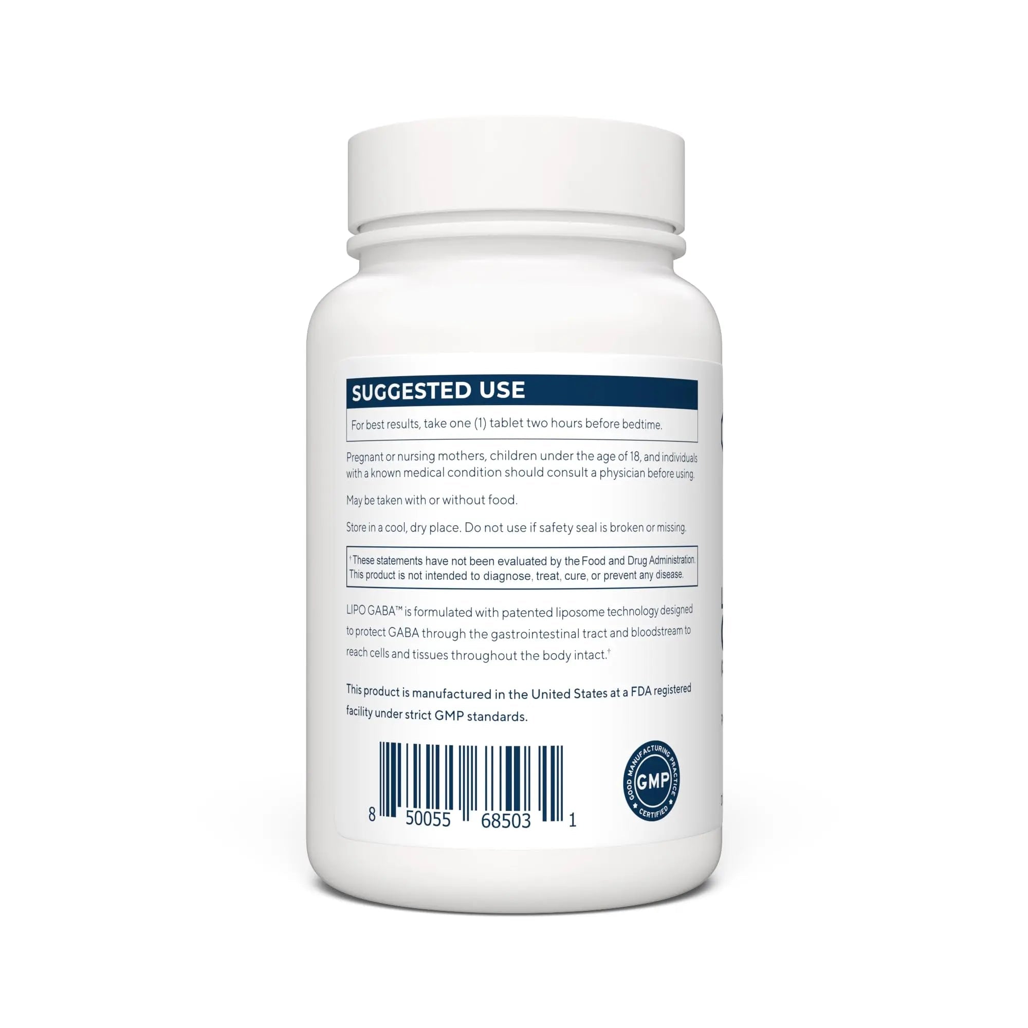 Renue By Science GABA | High Strength Liposomal GABA Supplements | 90 GABA Capsules - 300mg Gamma-Aminobutyric Acid per Serving | Non-GMO | Made in The USA Third-Party Tested - TrustMedUSA