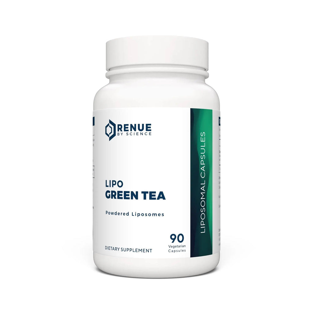 Renue By Science Green Tea Extract | High Strength Liposomal Supplement | 90 Capsules - 75mg Green Tea per Serving | Non-GMO | Made in The USA & Third-Party Tested - TrustMedUSA