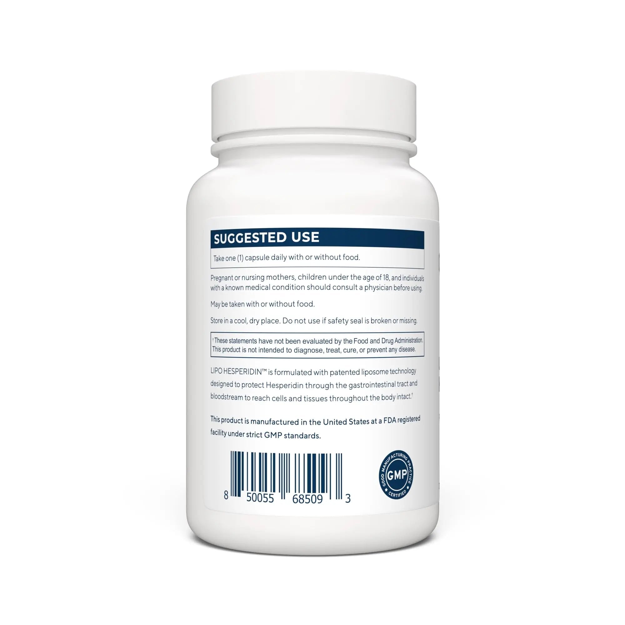 Renue By Science Hesperidin | Liposomal Hesperidin Supplements | 90 High Strength Capsules - 300mg per Serving | Non-GMO | Made in The USA & Third-Party Tested - TrustMedUSA