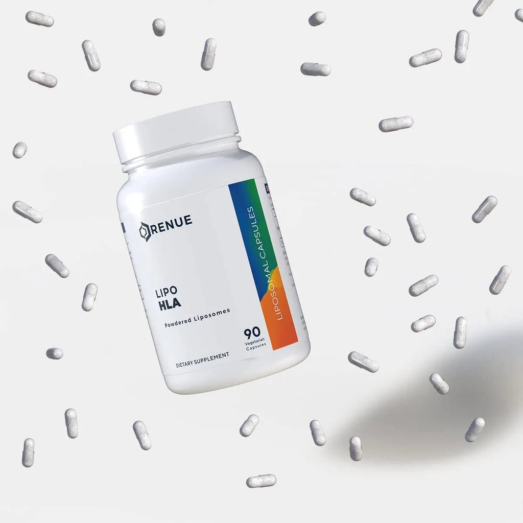 Renue By Science Hyaluronic Acid | HLA Liposomal Hyaluronic Acid Supplements | 90 Acido Hialuronico Capsules - 150mg Hylunaric Acid per Serving | Non-GMO | Made in The USA Third-Party Tested - TrustMedUSA