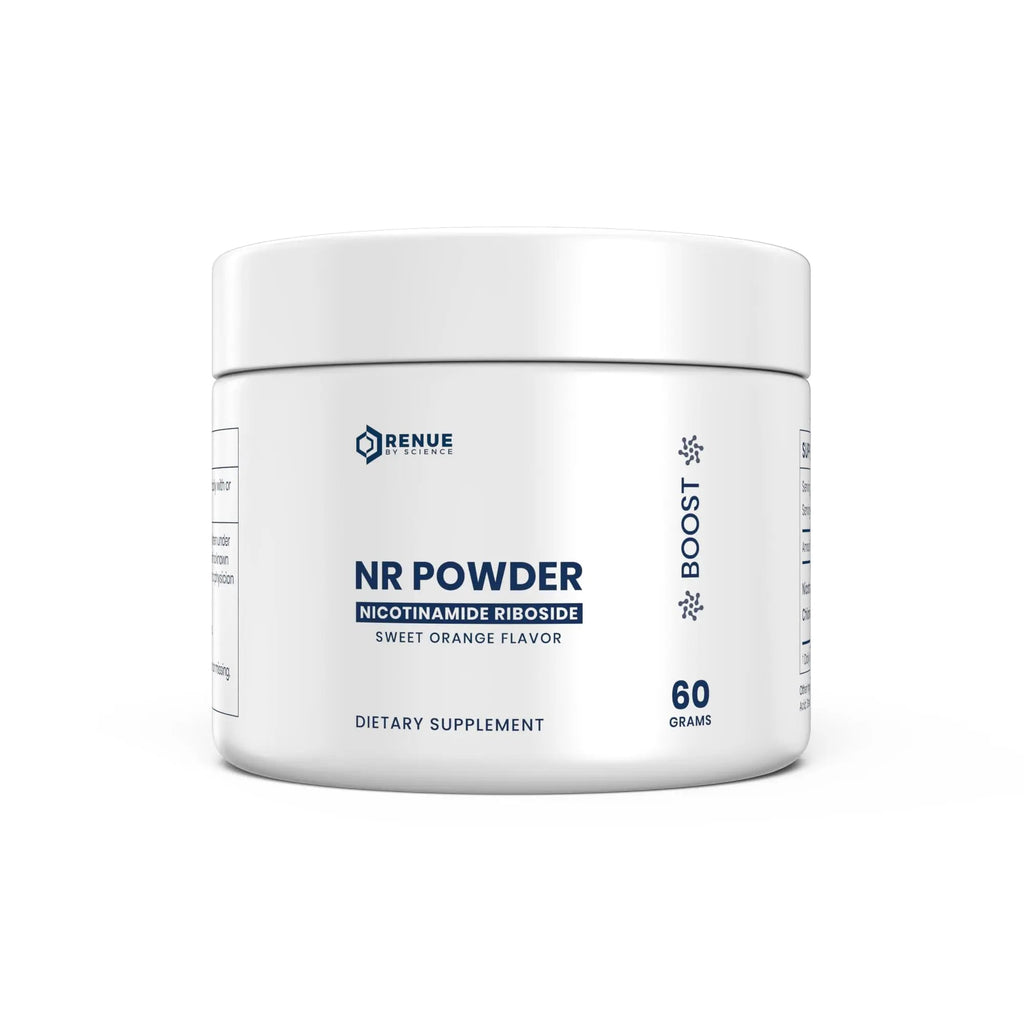 Renue By Science Nicotinamide Riboside | 1000mg Nicotinamide Powder - High Strength NR NAD Powder Sublingual Citrus Burst Flavor | Manufactured in The USA & Third-Party Tested | 60 Servings - TrustMedUSA