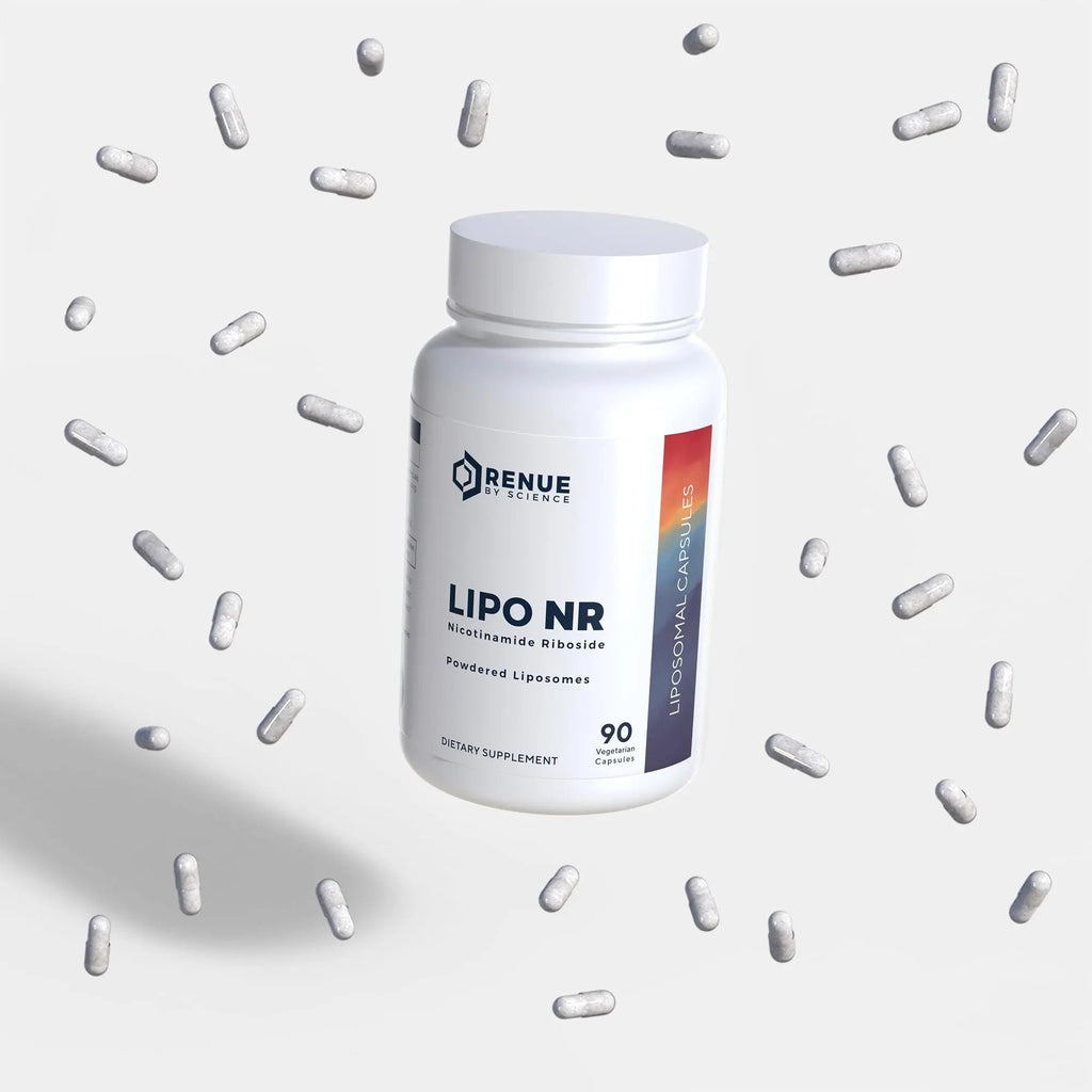 RENUE by Science Nicotinamide Riboside | High Strength Liposomal NAD Supplement | 90 Nicotinamide Capsules - 300mg Nicotinamide Riboside per Serving | Manufactured in The USA Third-Party Tested - TrustMedUSA