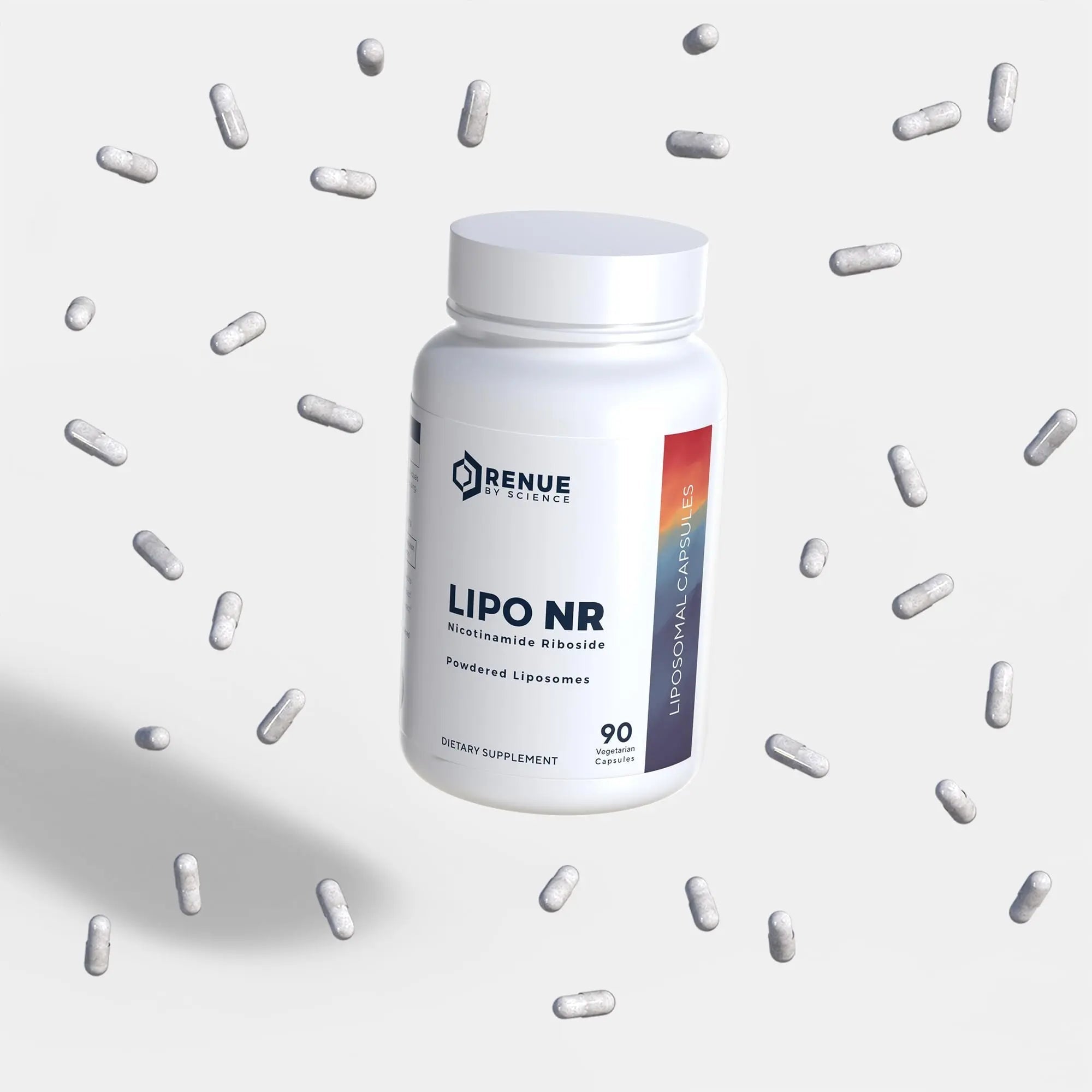 RENUE by Science Nicotinamide Riboside | High Strength Liposomal NAD Supplement | 90 Nicotinamide Capsules - 300mg Nicotinamide Riboside per Serving | Manufactured in The USA Third-Party Tested - TrustMedUSA