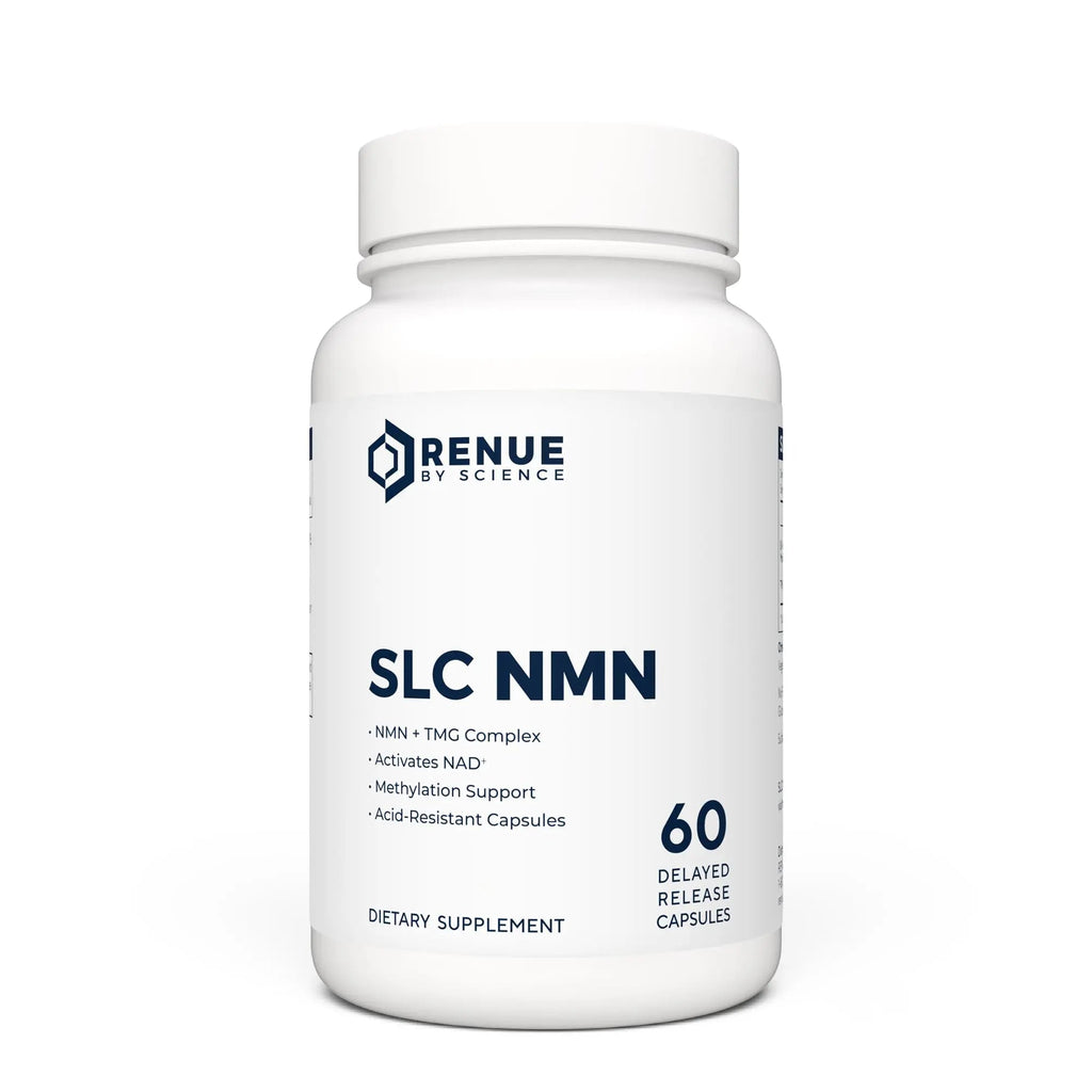 Renue By Science NMN Supplement | 60 SLC Enteric Capsules - 250mg Nicotinamide Mononucleotide per Serving | Delayed Release for Increased Absorption | Manufactured in The USA - TrustMedUSA