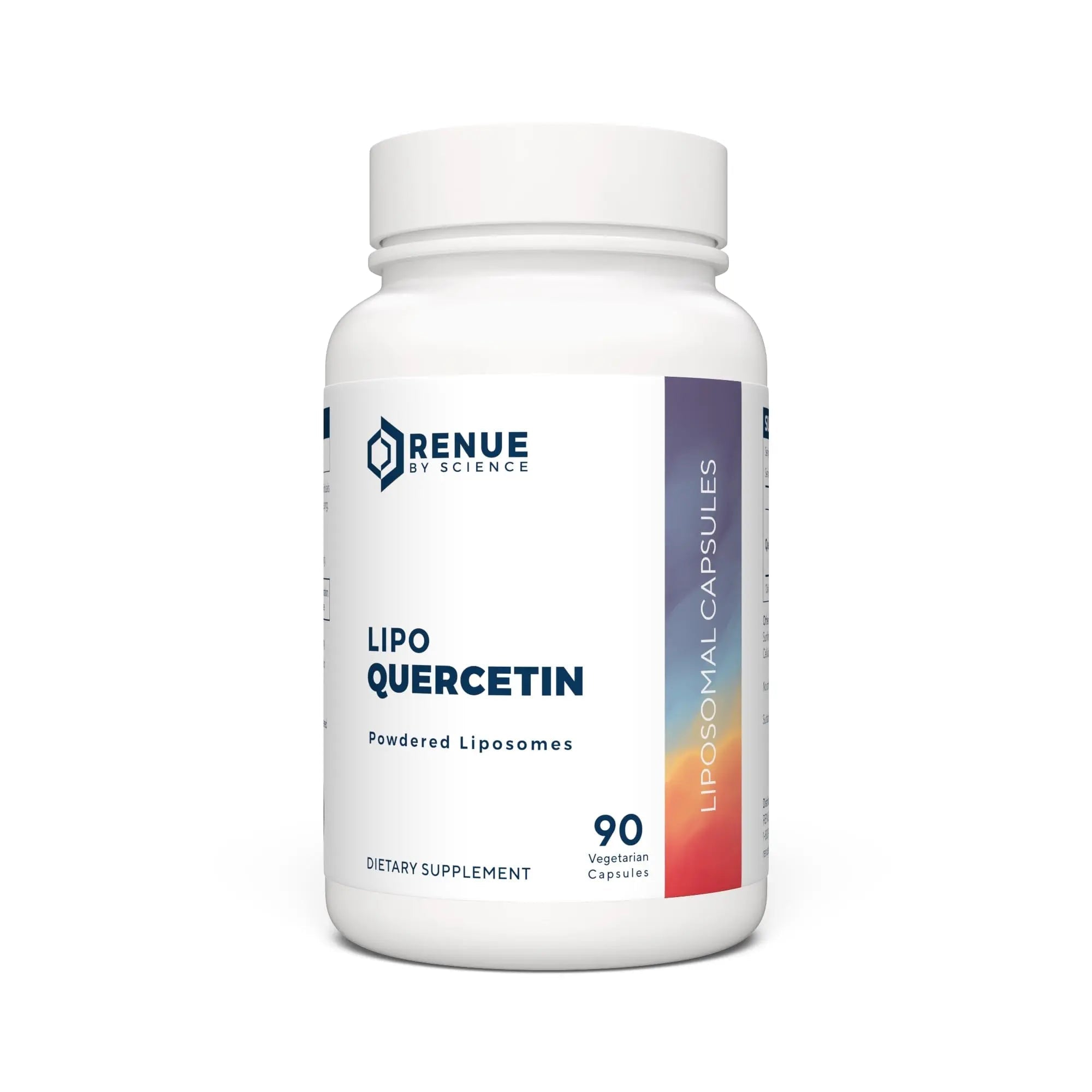 Renue By Science Quercetin | High Strength Liposomal Quercetin Supplements | 90 Quercitin Capsules - 150mg Quercetin per Serving | Non-GMO | Made in The USA & Third-Party Tested - TrustMedUSA