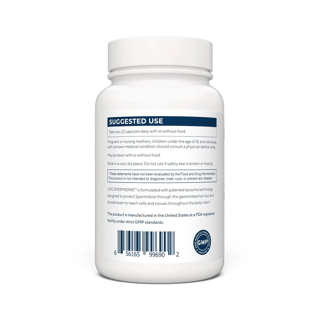 Renue By Science Spermidine Supplements | Liposomal Spermidine Supplements for Women and Men | 90 Capsules - 8mg Spermidine per Serving | Non-GMO & Allergen Free | Made in The USA Third-Party Tested - TrustMedUSA