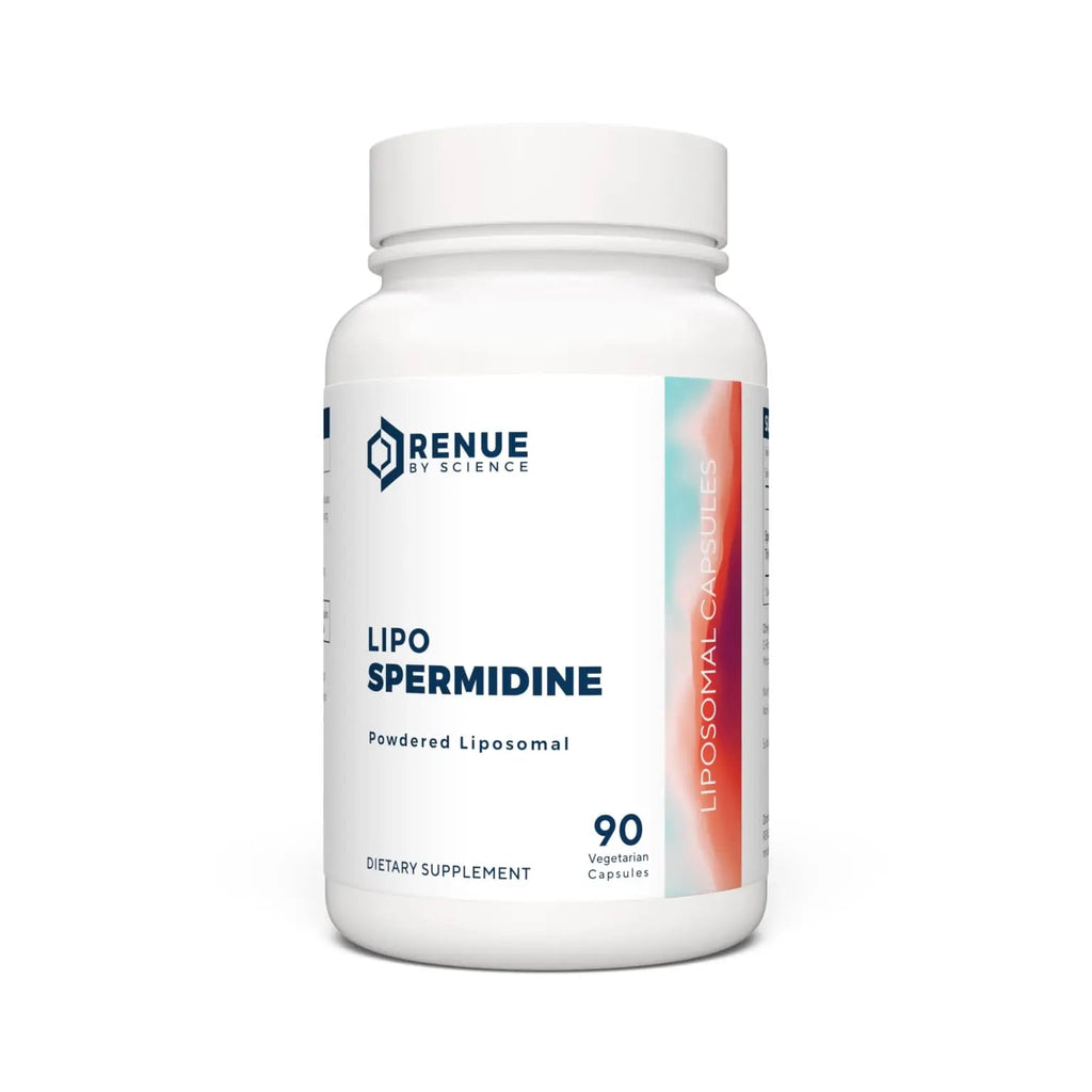 Renue By Science Spermidine Supplements | Liposomal Spermidine Supplements for Women and Men | 90 Capsules - 8mg Spermidine per Serving | Non-GMO & Allergen Free | Made in The USA Third-Party Tested - TrustMedUSA