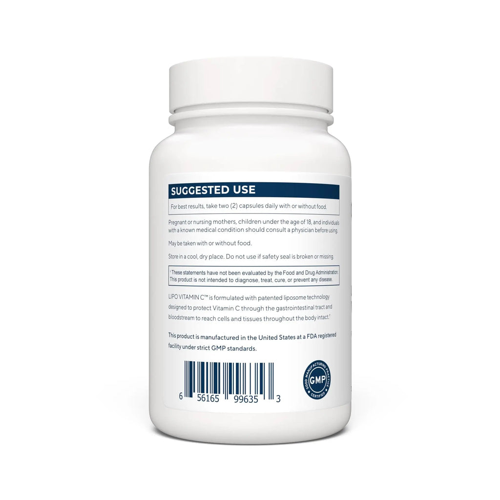 Renue By Science Vitamin C | High Strength Liposomal Supplement | 120 Capsules - 500mg VIT C per Serving | Non-GMO & Allergen Free | Made in The USA Third-Party Tested - TrustMedUSA