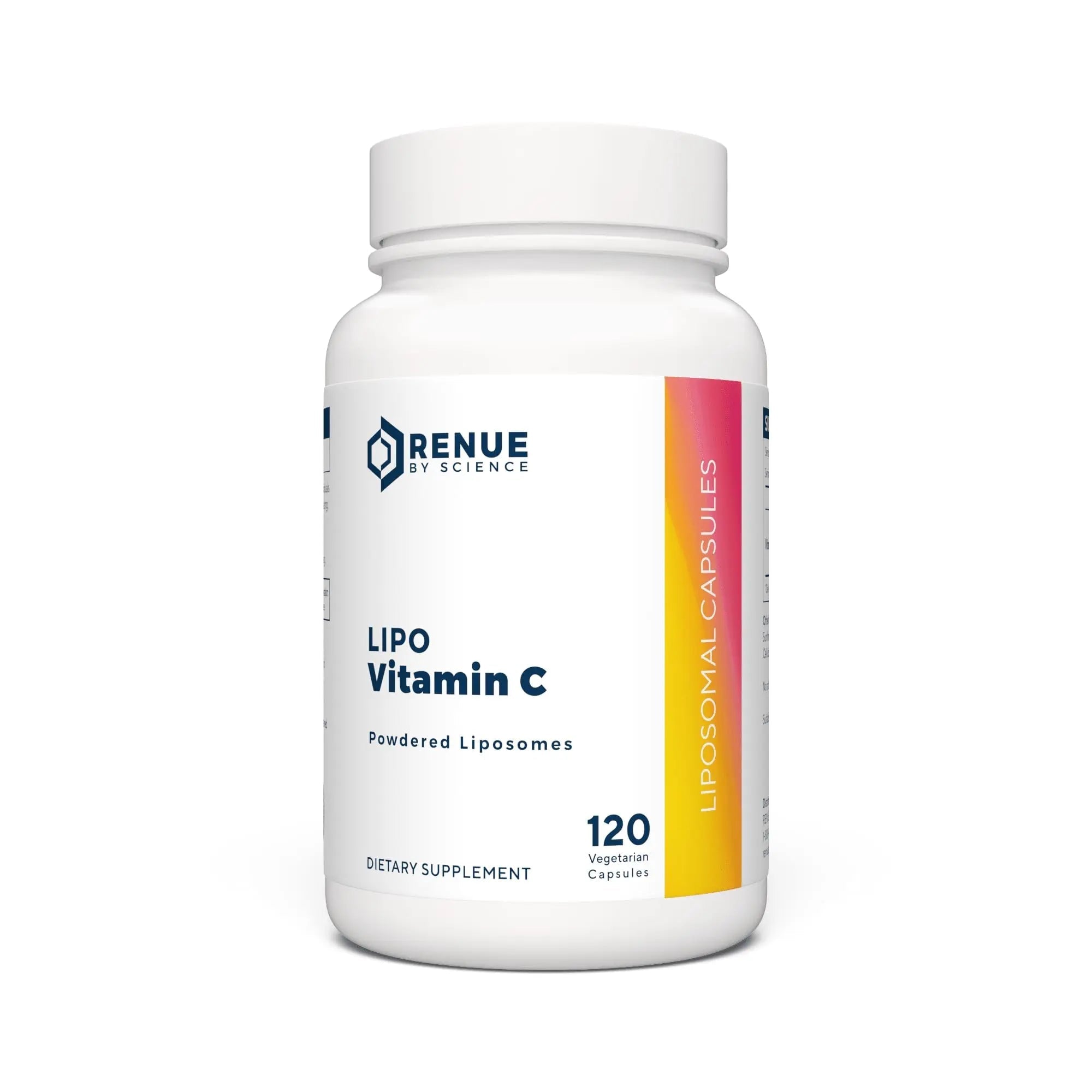 Renue By Science Vitamin C | High Strength Liposomal Supplement | 120 Capsules - 500mg VIT C per Serving | Non-GMO & Allergen Free | Made in The USA Third-Party Tested - TrustMedUSA
