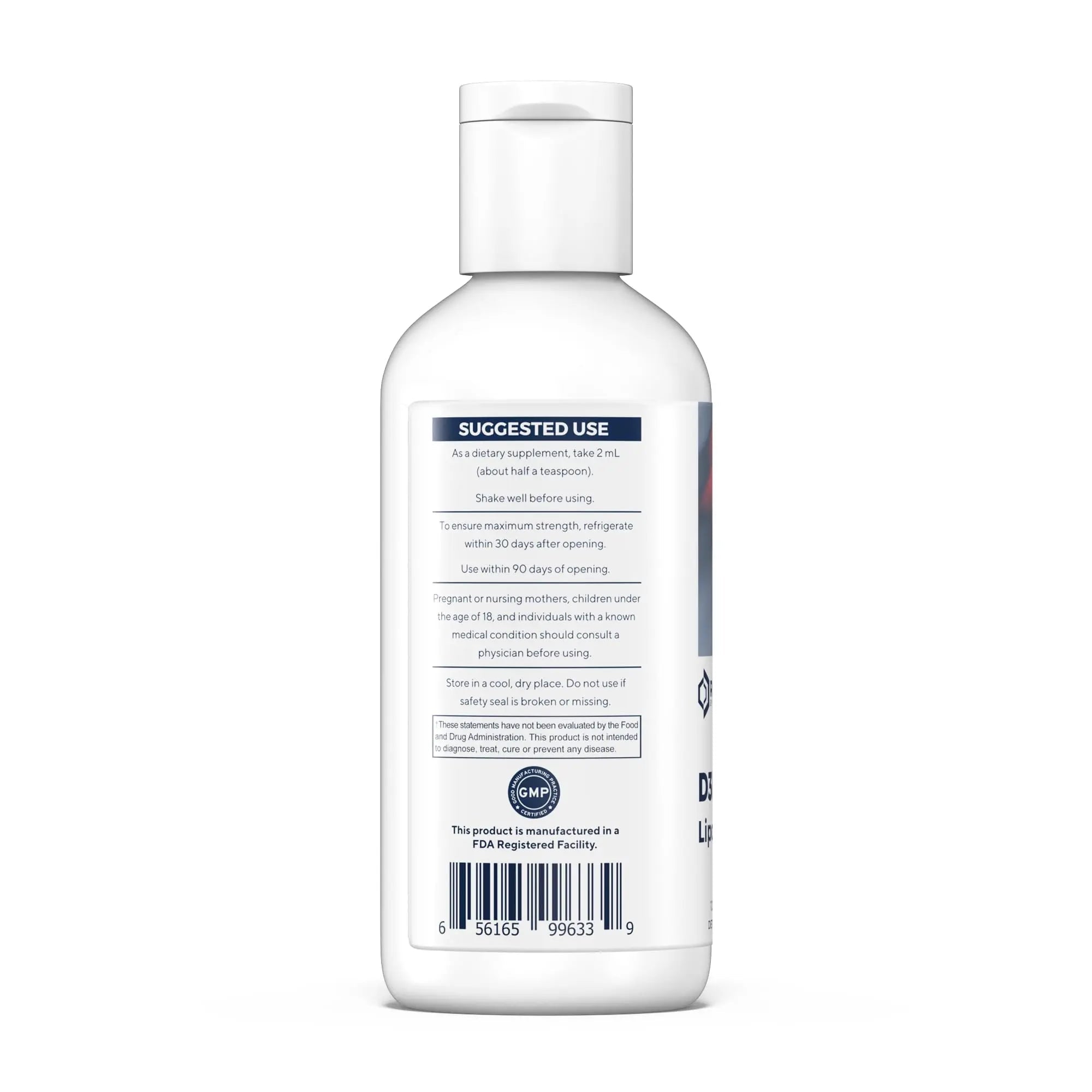 Renue By Science Vitamin D3 K2 Gel | High Strength Liposomal D3 K2 Supplement | 120ml Vitamin D K2 Gel - 2500IU Vitamin D3 & 200mcg Vitamin K2 per Serving | Non-GMO & Allergen Free | Made in The USA - TrustMedUSA