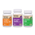 Renzo's Vitamins Adventurous Kid Bundle - Picky Eater Kids Multivitamin, Vitamin D3 for Kids, and Bright & Brainy Vitamin B6 - TrustMedUSA