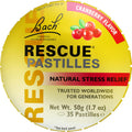 Rescue Bach PASTILLES, Cranberry Flavor, Stress Relief Lozenges, Homeopathic, Flower Eessences, 35 Count - Maple Wellness Supplements