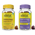 RESCUE Bach Plus Sleep & Stress Support Gummies, Nighttime Dietary Supplement - TrustMedUSA