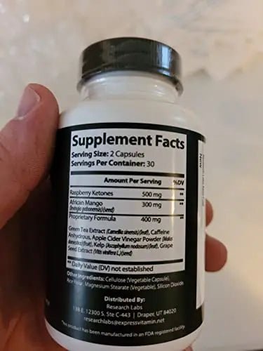Research Labs 2 fer 1 Ad - Advanced Keto Diet Pills Supplement w/ Apple Cider Vinegar - TrustMedUSA