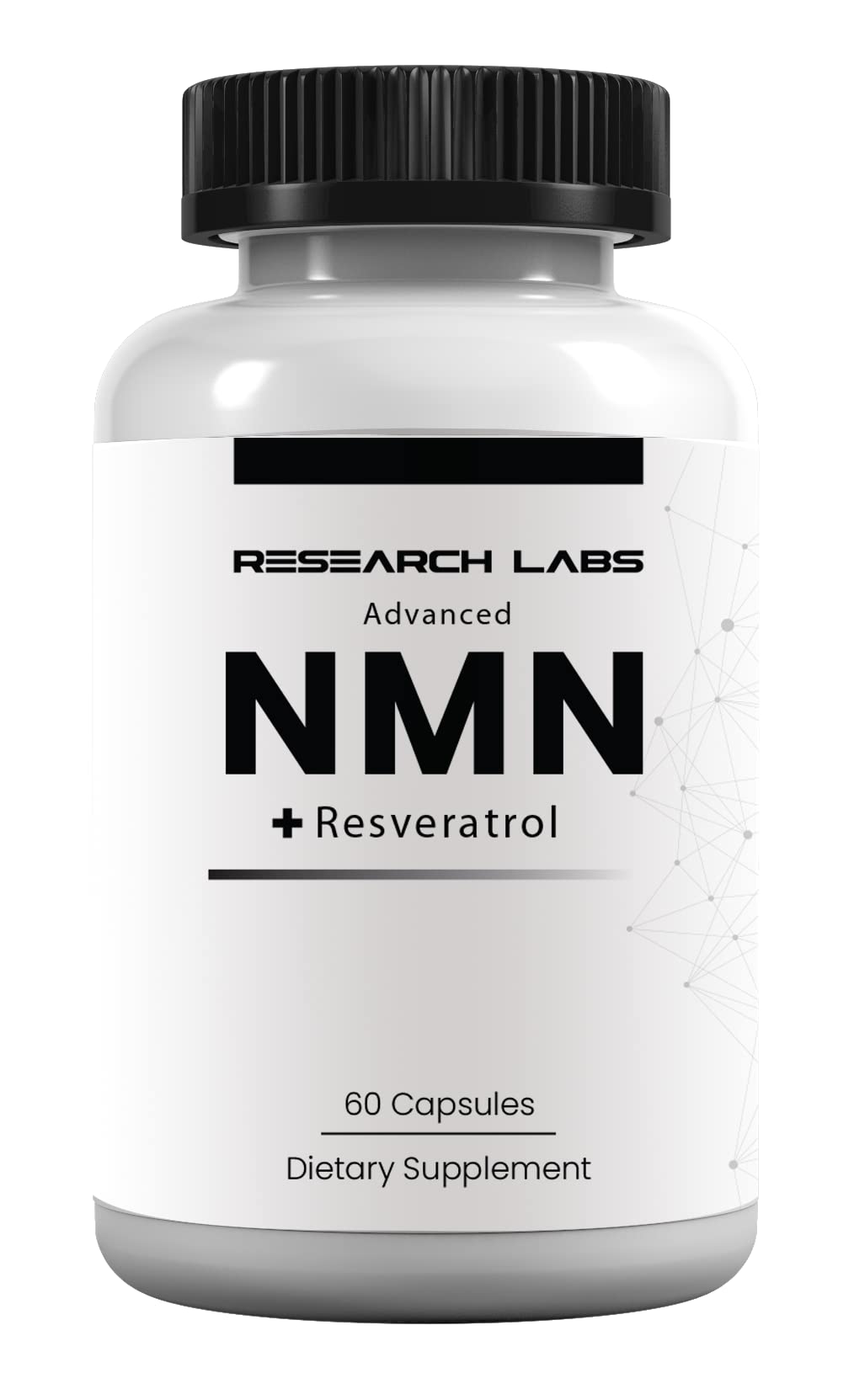 Research Labs Advanced NMN Resveratrol & Betaine (TMG) Longevity Formula – NAD Cellular Energy, Healthy Aging, Metabolic Support – Advanced Science Supplement – Made in USA NAD Supplement Booster - TrustMedUSA