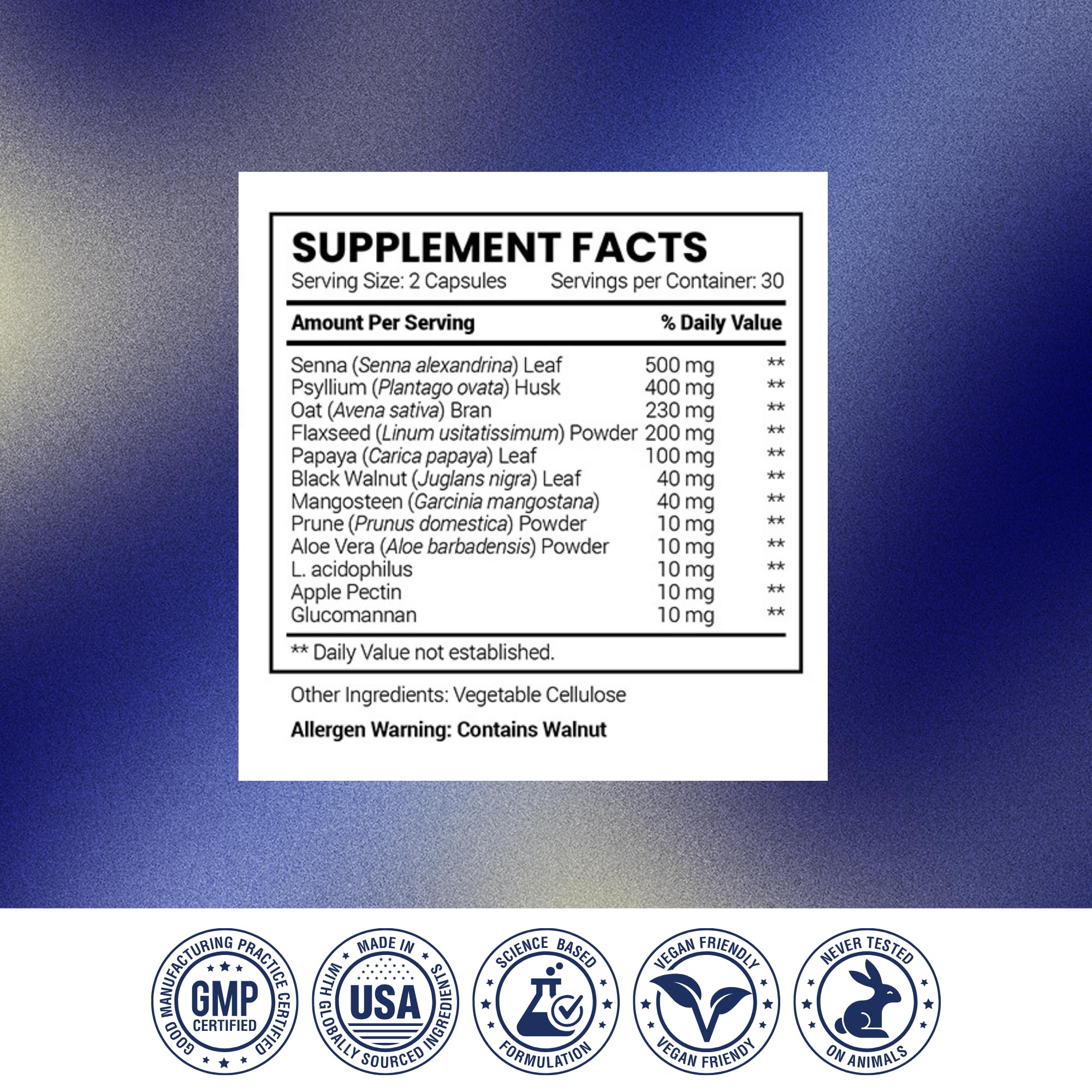 Research Verified ConstiRelief - The best Supplement for Constipation Relief on the market - with L. Acidophilus for long term health and prevention. 100% back guarantee! (Pack of 3) - TrustMedUSA