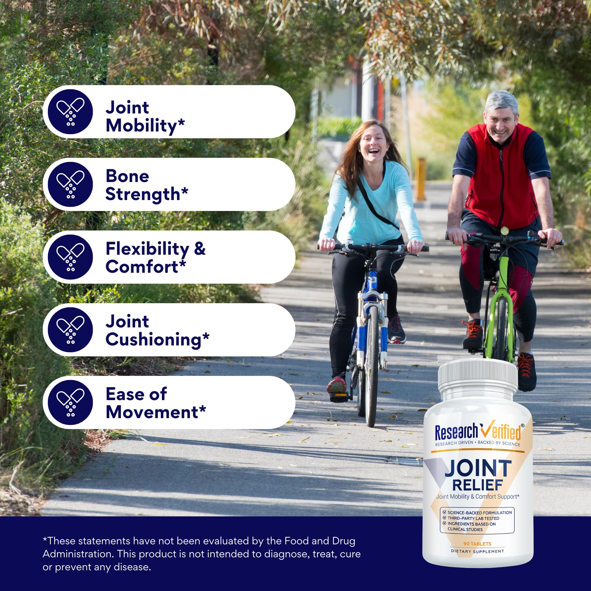 Research Verified Joint Support - Glucosamine, MSM, Turmeric, Boswellia, BioPerine - Vegan - 270 Capsules - 3 Month Supply - TrustMedUSA