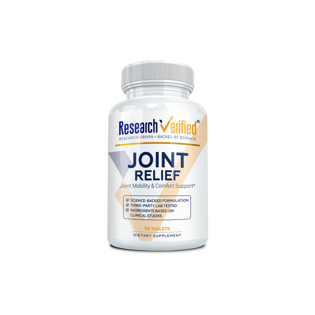 Research Verified Joint Support - Glucosamine, MSM, Turmeric, Boswellia, BioPerine - Vegan - 90 Capsules - 1 Month Supply - TrustMedUSA