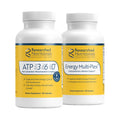 Researched Nutritionals Mens & Womens Vitamins - Optimized Energy Duo - Adrenal Support & Mitochondrial Supplements to Promote Optimal Cellular Energy - ATP 360 & Multi-Plex - TrustMedUSA