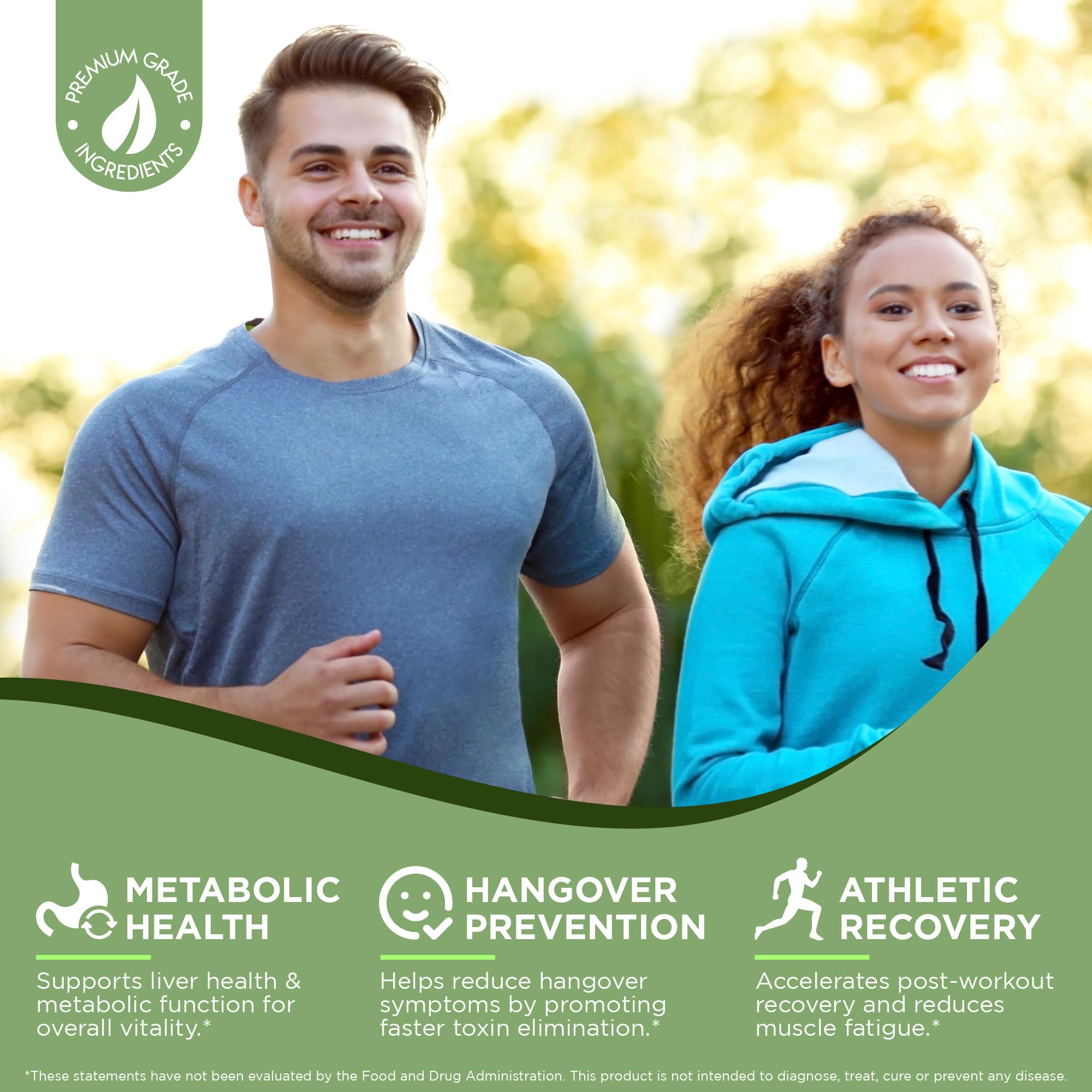 Restorio™ Metabolic Health Support Capsules - Liver & Inflammation Support - Hangover Prevention - Exercise Recovery - 120 Capsules - TrustMedUSA