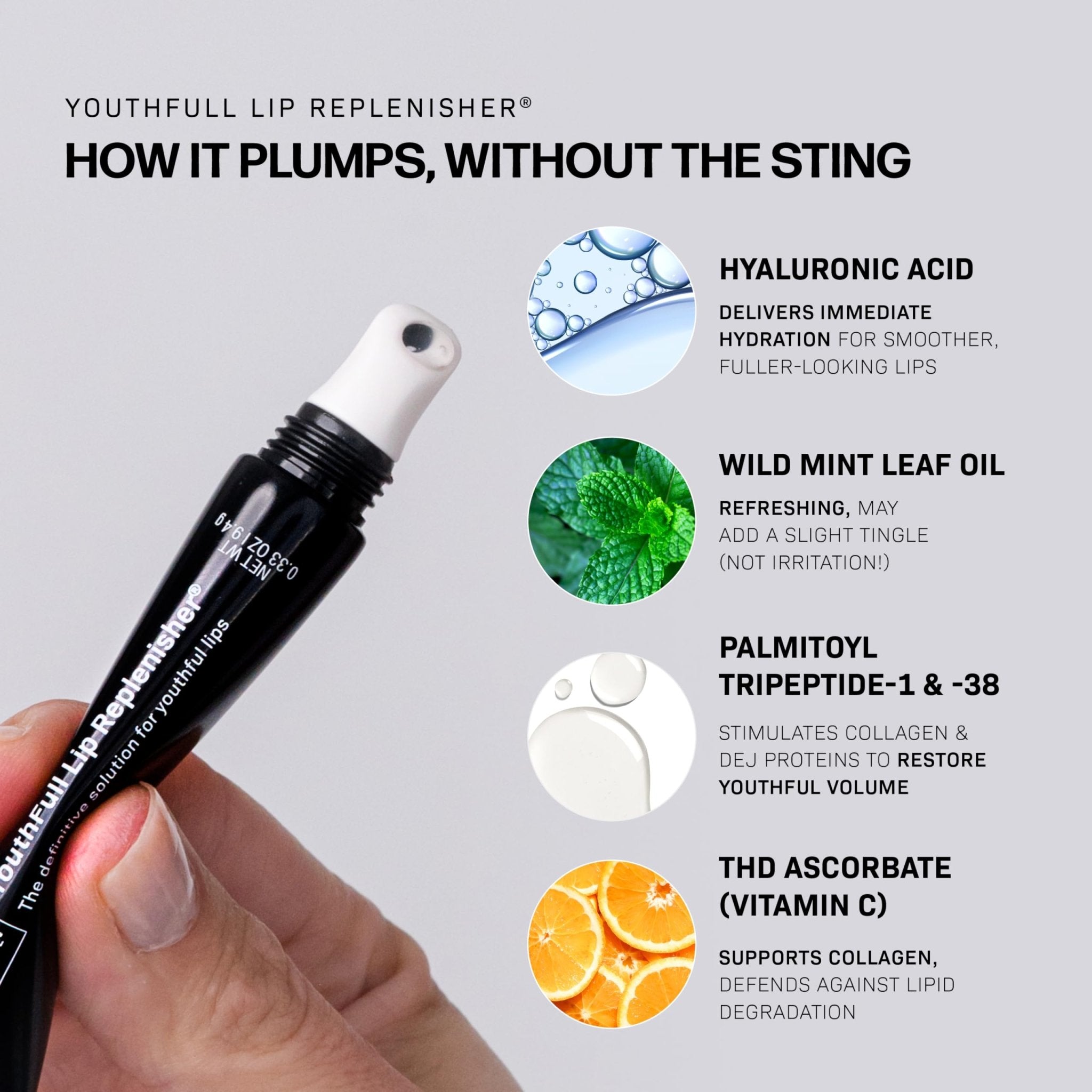 Revision Skincare YouthFull Lip Replenisher®, Moisturizing Lip Plumper with Hyaluronic Acid - TrustMedUSA
