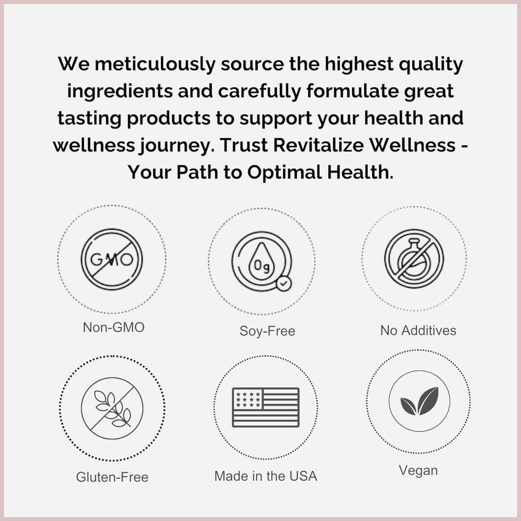 Revitalize Wellness Ashwagandha + Vitamin C Capsules | Stress and Immune Support Complex | with 550 mg Ashwagandha and 200 mg Vitamin C per Serving | 30 Servings - TrustMedUSA