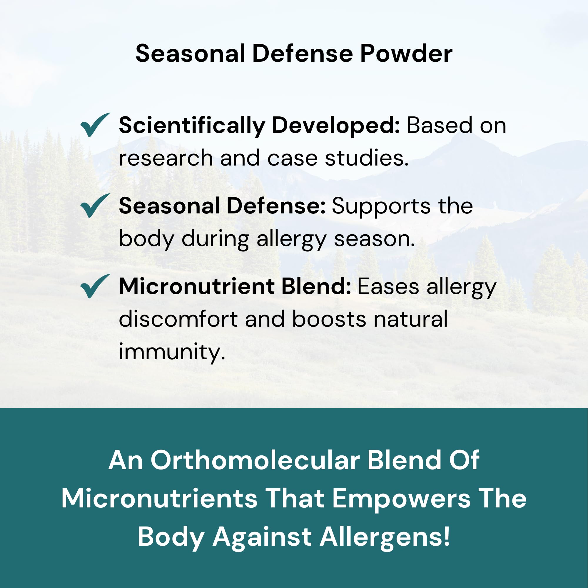 Revitalize Wellness Organic Seasonal Defense Powder Formerly Allergy Defense | Bromelain, Vitamin B3, Vitamin C, Quercetin, and NAC | No Sugar Added | Fruit Punch Flavor | 30 Servings - TrustMedUSA