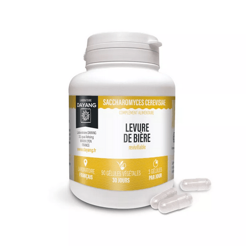Revivifiable beer yeast - 90 capsules - DAYANG - TrustMedUSA