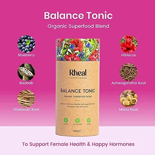 Rheal Balance Tonic 150g | 30 Servings | for Your Daily Balance with Superfoods - TrustMedUSA