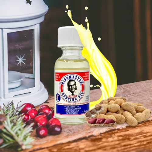 Ringmaster Rubbing Oil Pain Relief Since 1950 Made in USA for Arthritis, Rheumatism, Muscular Joint Soreness (1 oz) - TrustMedUSA